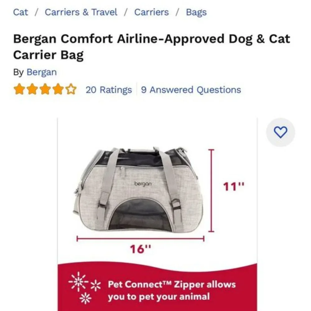 Bergan canvas carrier